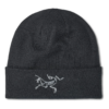 Berretto con uccello ricamato "Black"