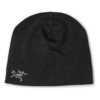 Berretto in lana leggero Rho "Black"