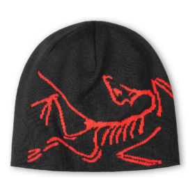 Berretto leggero a forma di Bird Head "Nero Rosso"