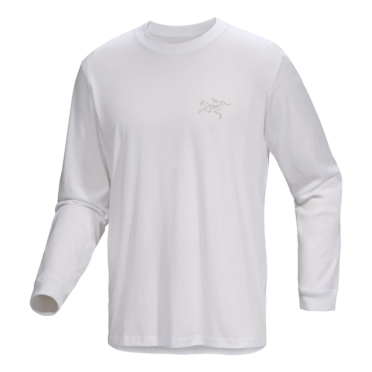 Camicia a maniche lunghe in cotone Kragg SL "White"