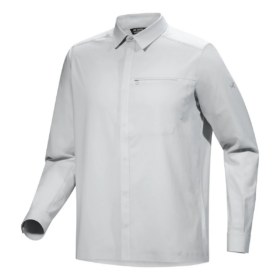 Camicia a maniche lunghe Skyline "Grigio"