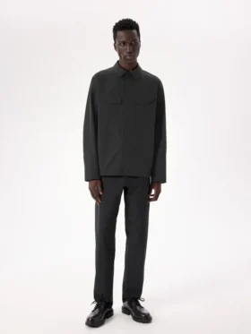 Camicia da campo a maniche lunghe da uomo