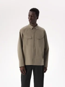 Camicia da campo a maniche lunghe da uomo