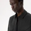 Camicia da campo a maniche lunghe da uomo