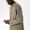Camicia da campo a maniche lunghe da uomo