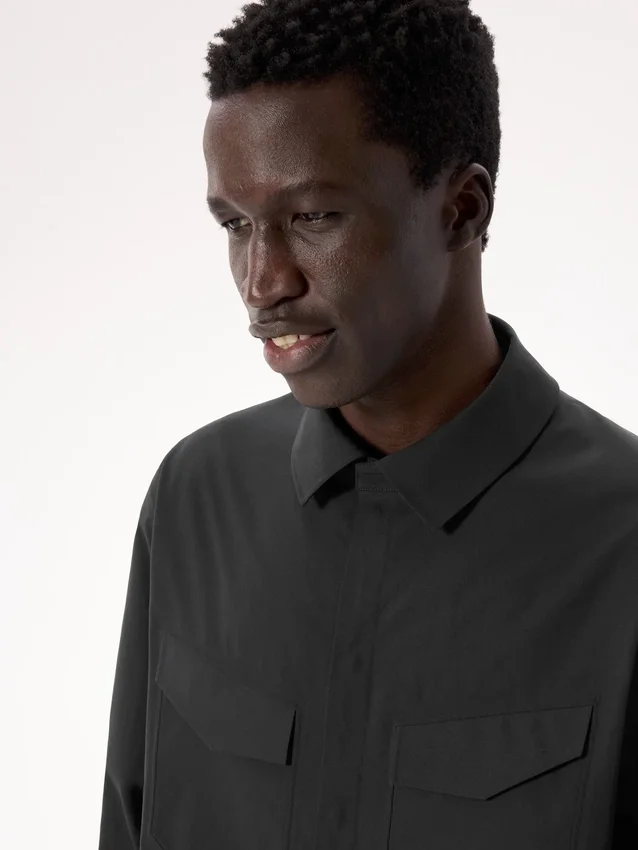 Camicia da campo a maniche lunghe da uomo