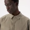 Camicia da campo a maniche lunghe da uomo
