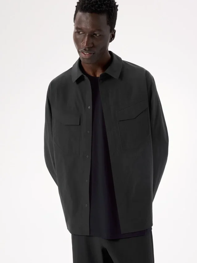 Camicia da campo a maniche lunghe da uomo