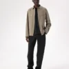 Camicia da campo a maniche lunghe da uomo