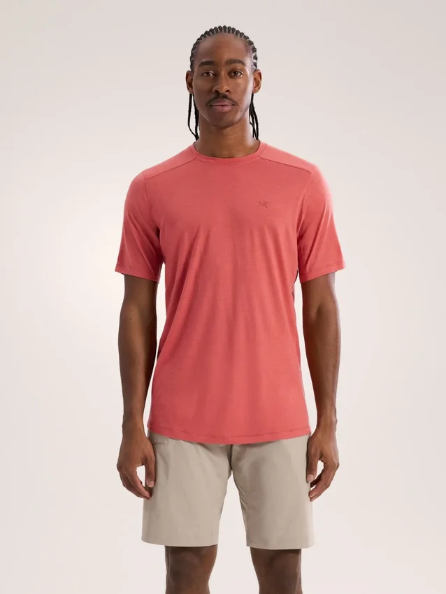 Camicia da uomo Ionia in lana merino SS