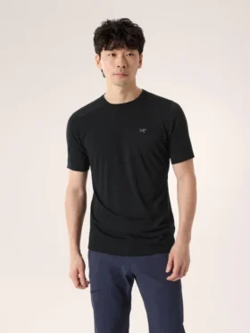 Camicia da uomo Ionia in lana merino SS