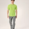 Camicia da uomo Ionia in lana merino SS