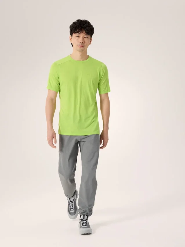 Camicia da uomo Ionia in lana merino SS