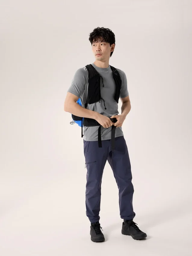 Camicia da uomo Ionia in lana merino SS