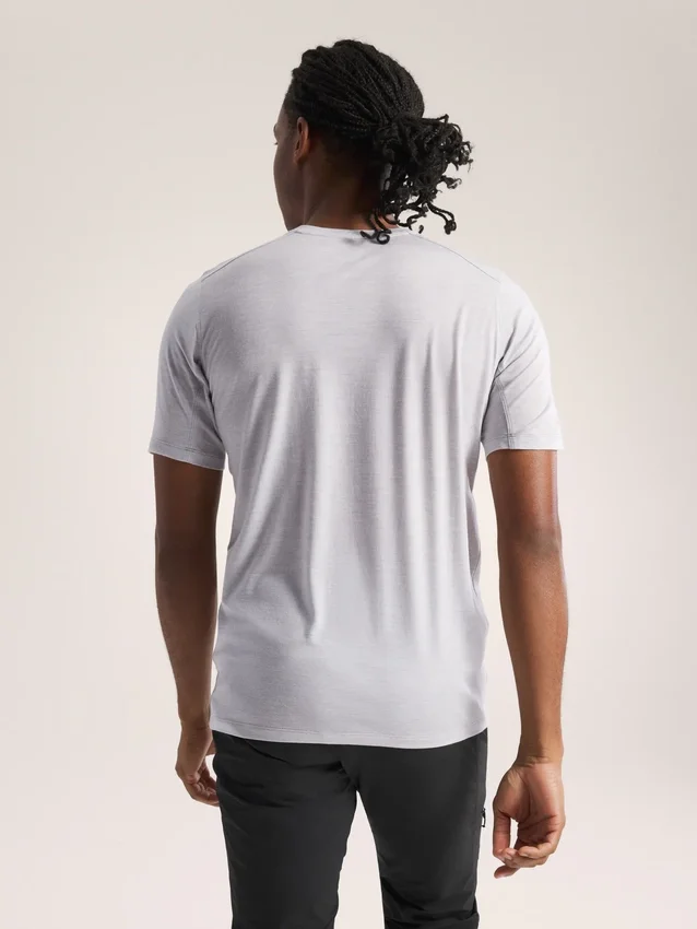 Camicia da uomo Ionia in lana merino SS