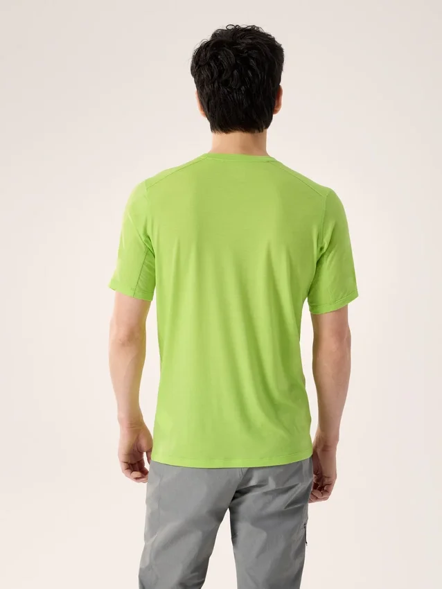 Camicia da uomo Ionia in lana merino SS