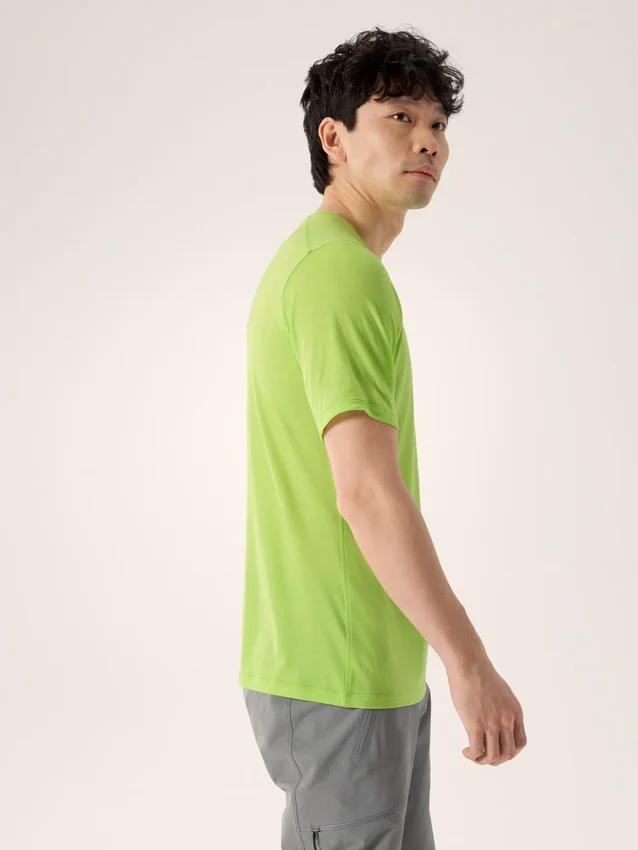 Camicia da uomo Ionia in lana merino SS