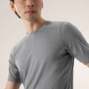 Camicia da uomo Ionia in lana merino SS