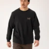 Camicia da uomo Kragg in cotone a maniche lunghe