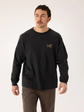 Camicia da uomo Kragg in cotone a maniche lunghe