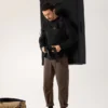 Camicia da uomo Kragg in cotone a maniche lunghe