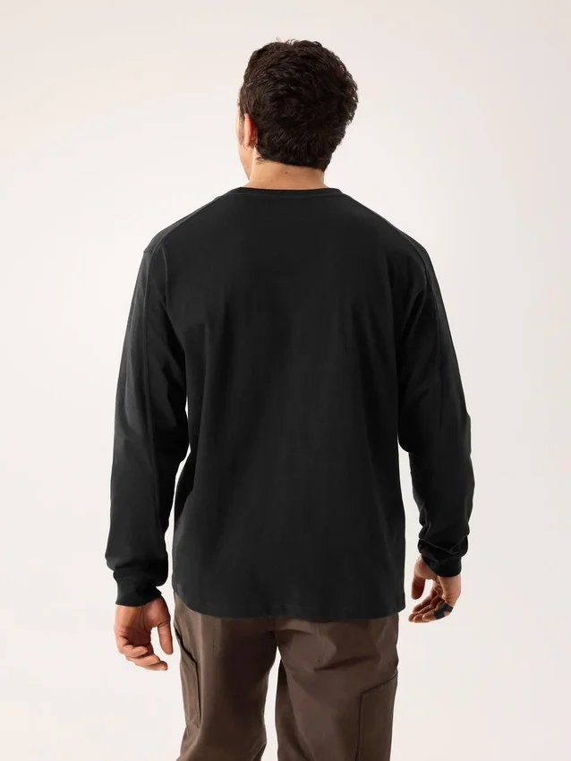 Camicia da uomo Kragg in cotone a maniche lunghe