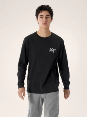 Camicia da uomo Kragg SL in cotone con motivo a uccelli a maniche lunghe