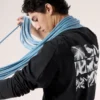 Camicia da uomo Kragg SL in cotone con motivo a uccelli a maniche lunghe