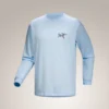 Camicia da uomo Kragg SL in cotone con motivo a uccelli a maniche lunghe