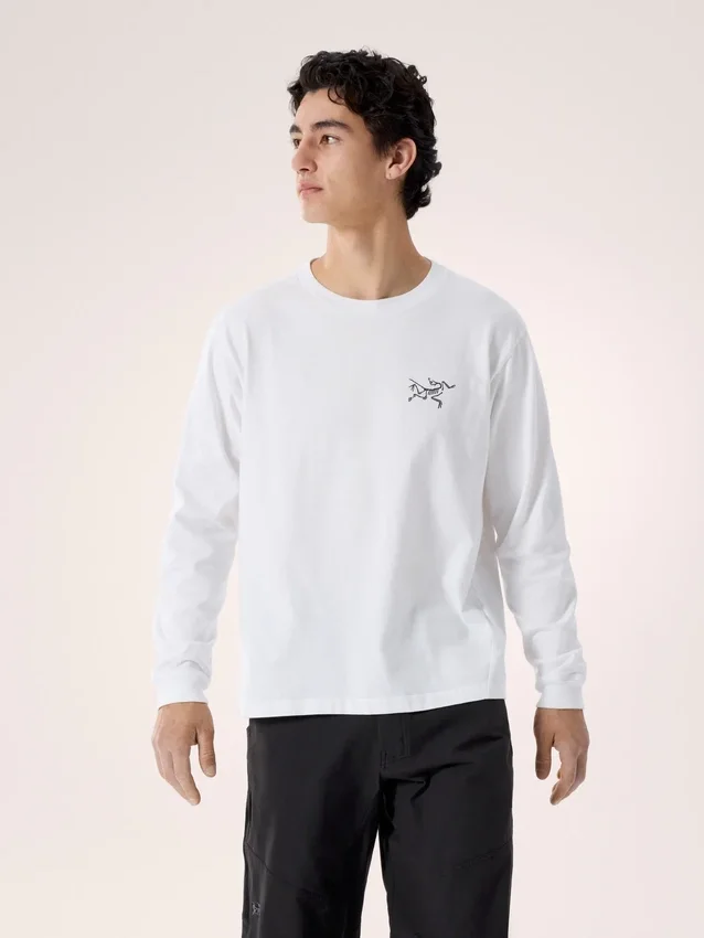 Camicia in cotone Kragg a maniche lunghe da uomo