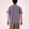 Camicia Kragg Lithographica in cotone SS da uomo