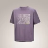 Camicia Kragg Lithographica in cotone SS da uomo