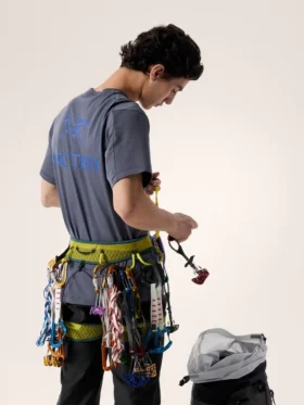 Camicia Kragg SL in cotone con stampa “Bird Word” a maniche corte da uomo
