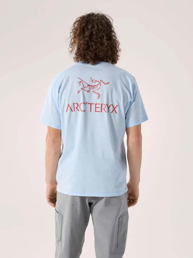 Camicia Kragg SL in cotone con stampa “Bird Word” a maniche corte da uomo