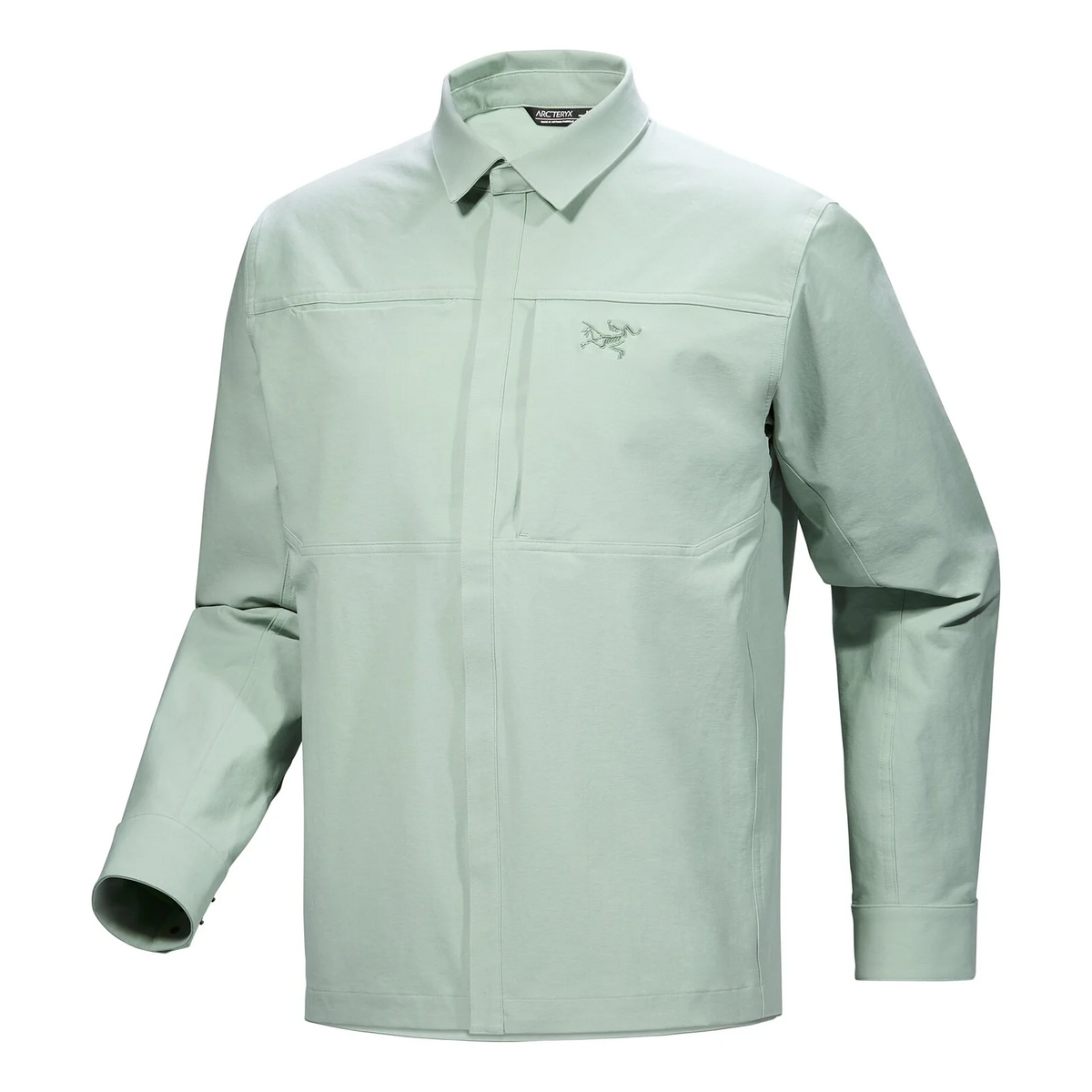 Camicia oversize in cotone Cronin "Green"