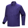 Camicia oversize in cotone Cronin "Purple"