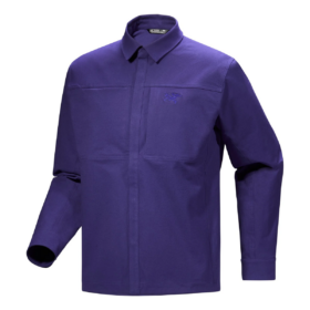 Camicia oversize in cotone Cronin "Purple"