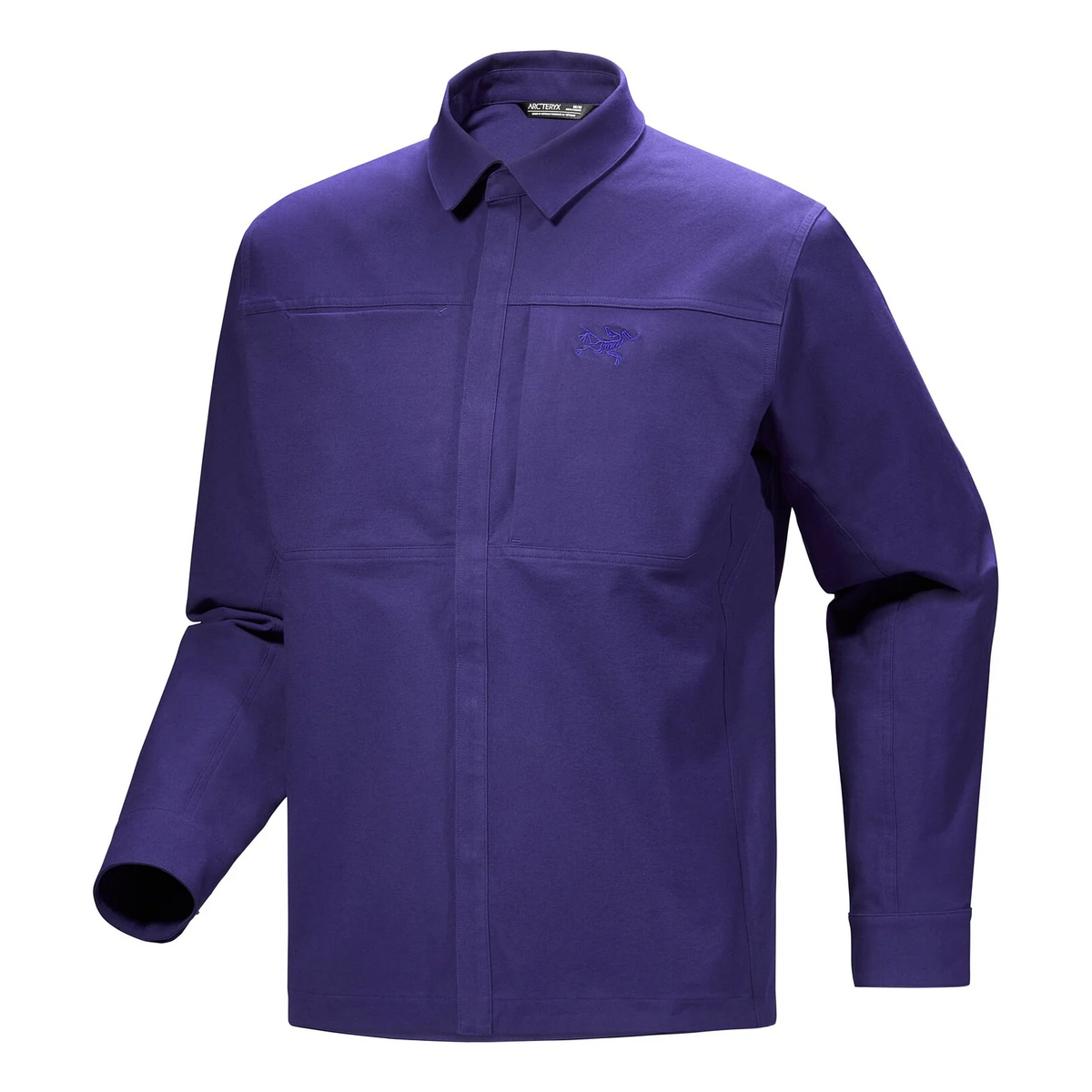 Camicia oversize in cotone Cronin "Purple"