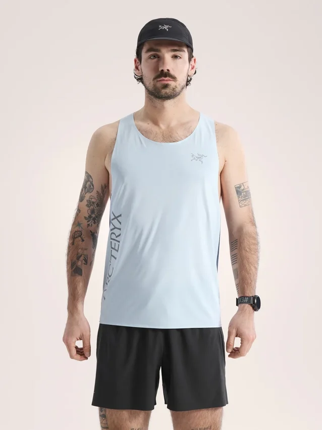 Canotta da uomo Norvan con logo Downword