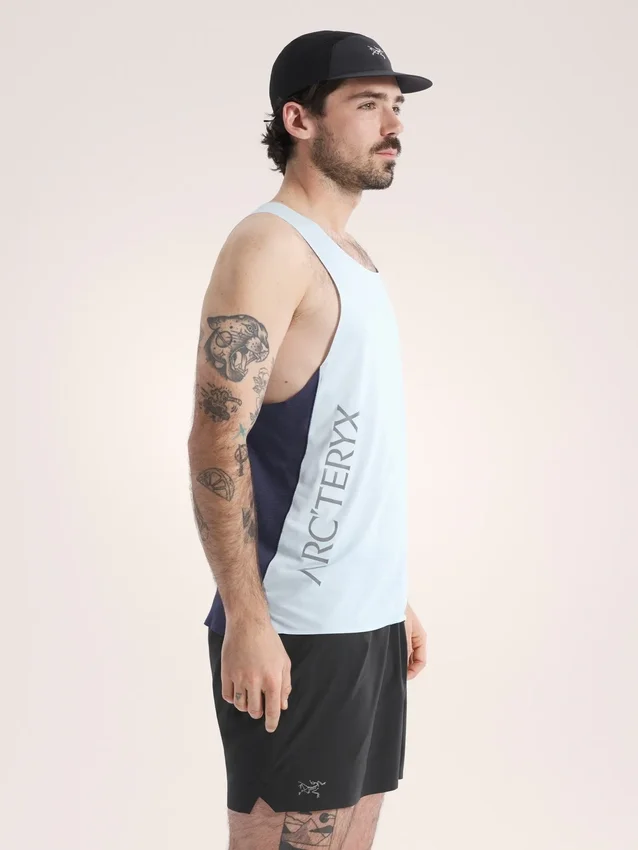 Canotta da uomo Norvan con logo Downword