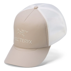 Cappellino da camionista Bird Word Curved "Natural White"