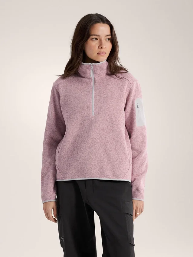 Covert 1/2 Zip Neck da donna