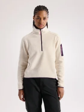 Covert 1/2 Zip Neck da donna