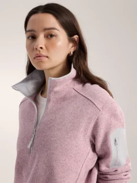Covert 1/2 Zip Neck da donna