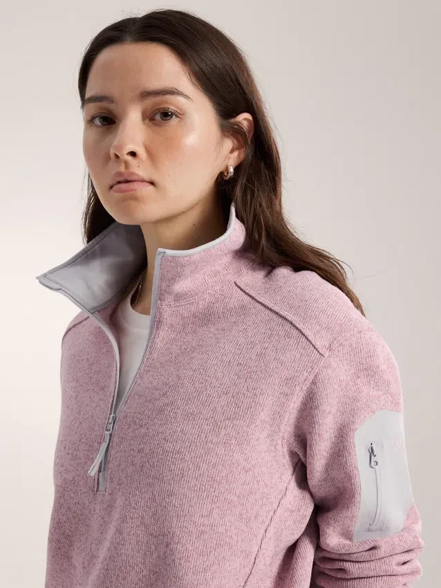 Covert 1/2 Zip Neck da donna
