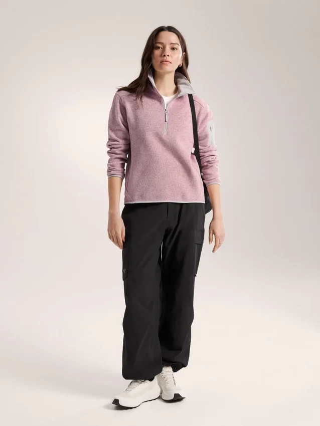 Covert 1/2 Zip Neck da donna