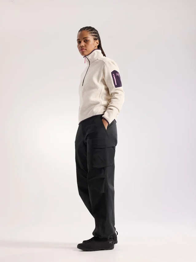Covert 1/2 Zip Neck da donna