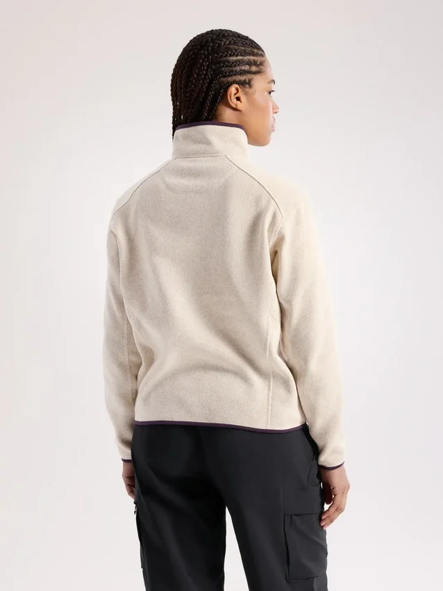 Covert 1/2 Zip Neck da donna