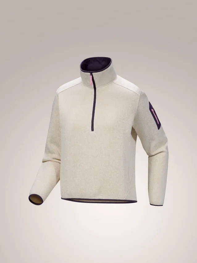 Covert 1/2 Zip Neck da donna