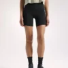 Essent Pantaloncini utility a vita alta da donna, 6"